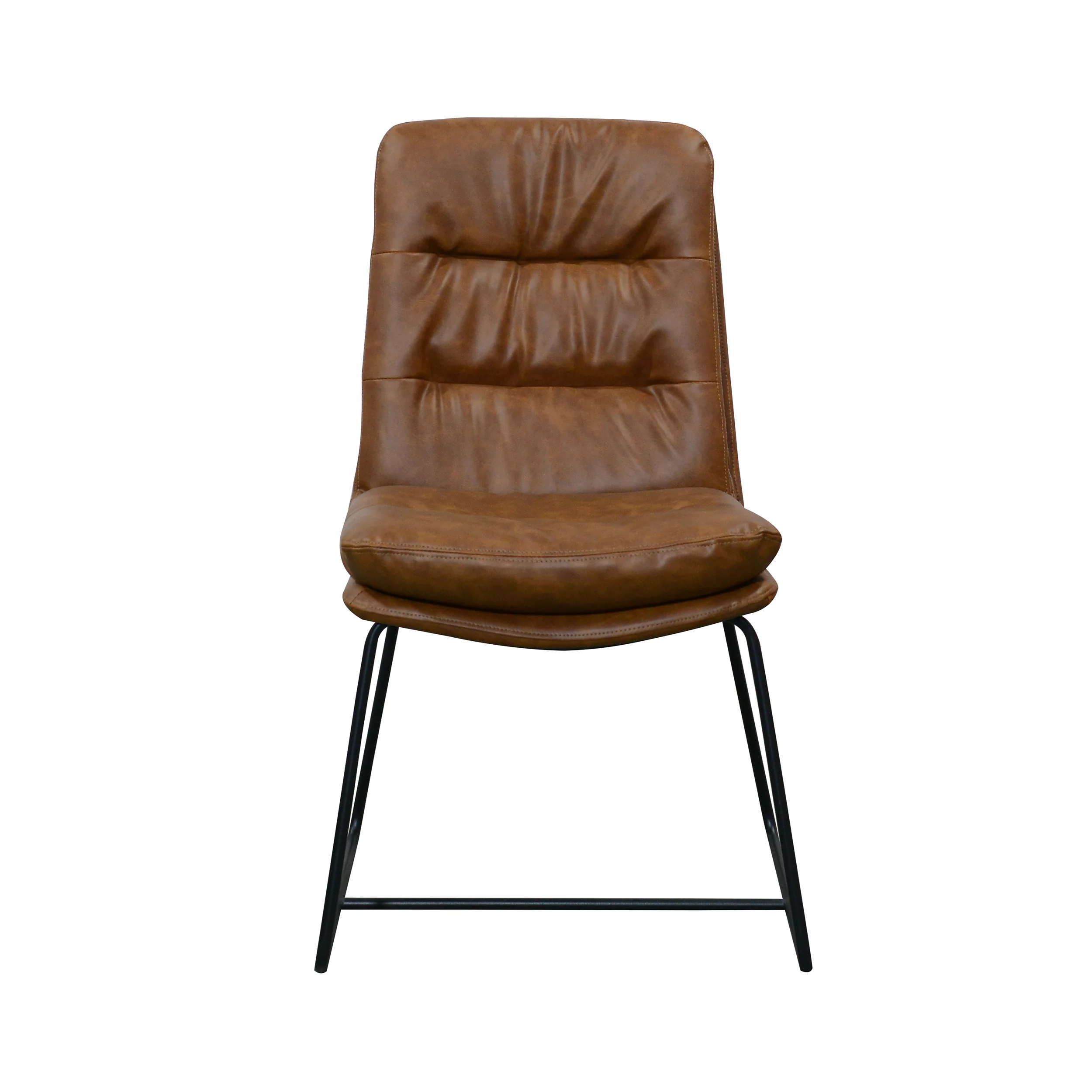 Alexander Faux Leather Dining Chair | Tan - Image 2
