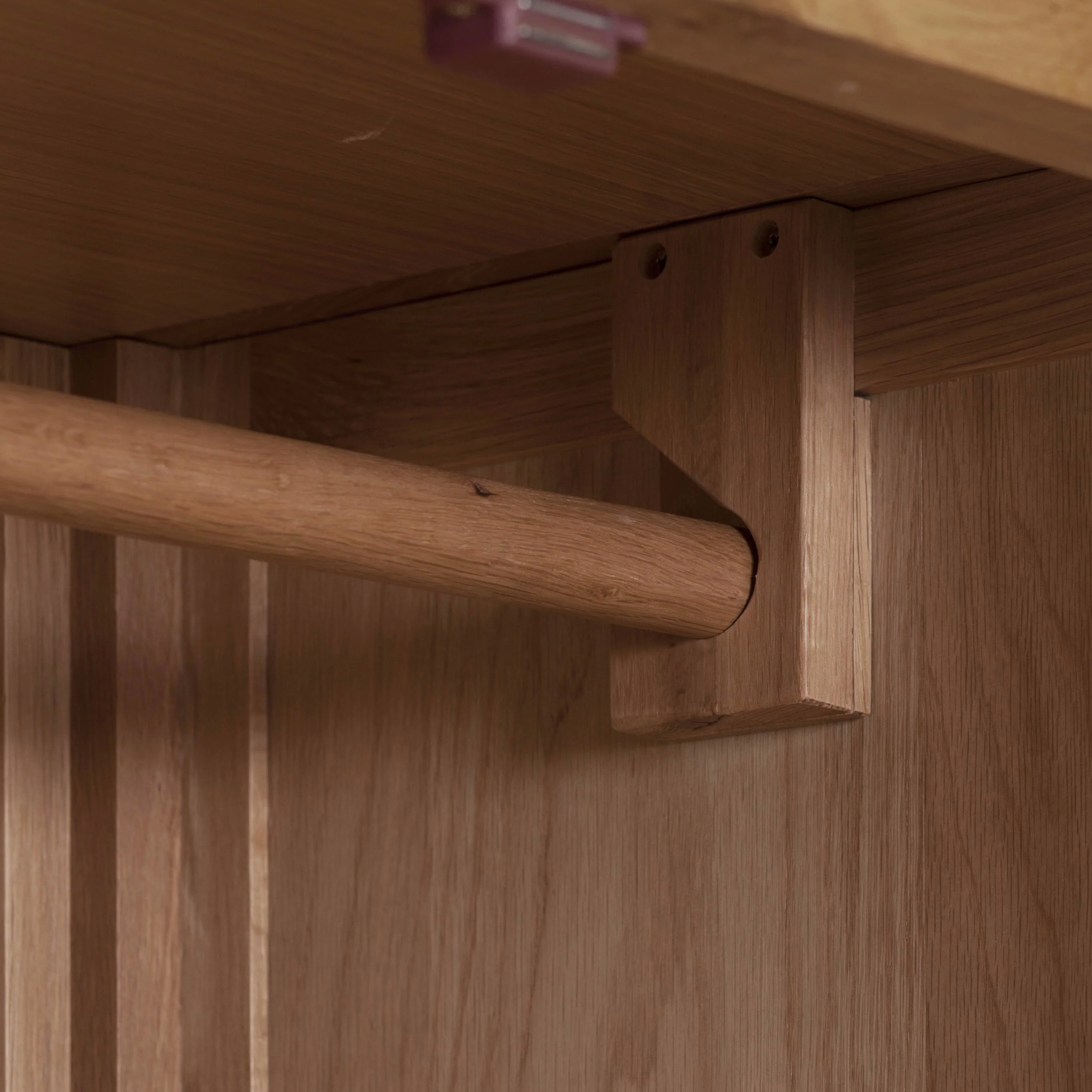 Cambridge Oak Double Wardrobe - Image 7