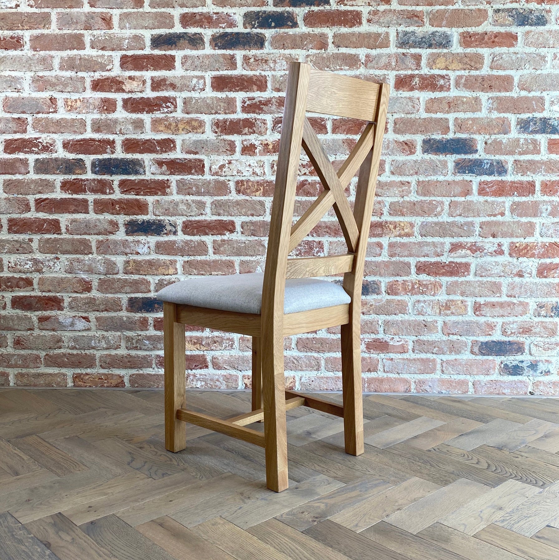 Cambridge Oak Dining Chair - Image 2
