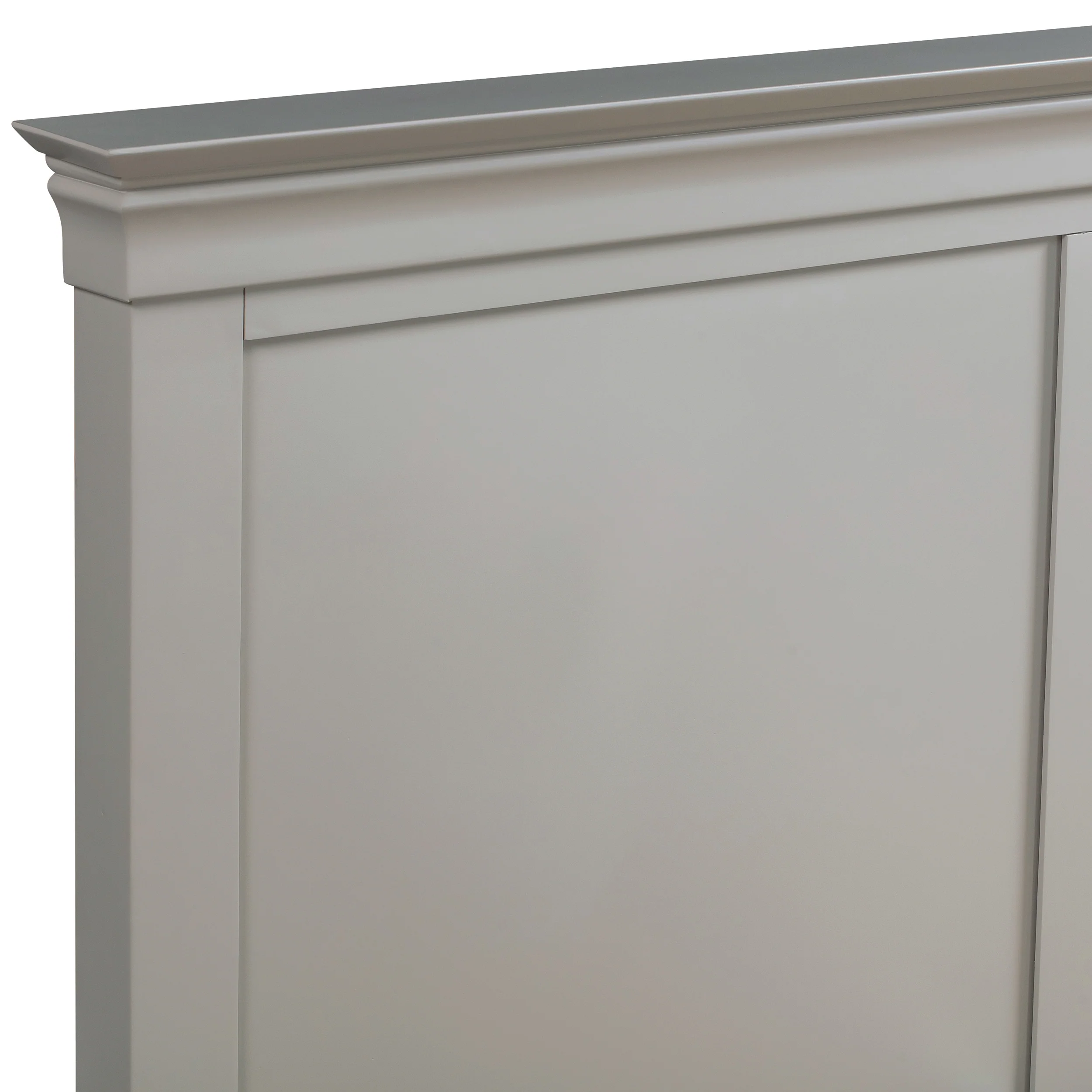 Chantilly Pebble Grey 5ft Kingsize Bed - Image 5