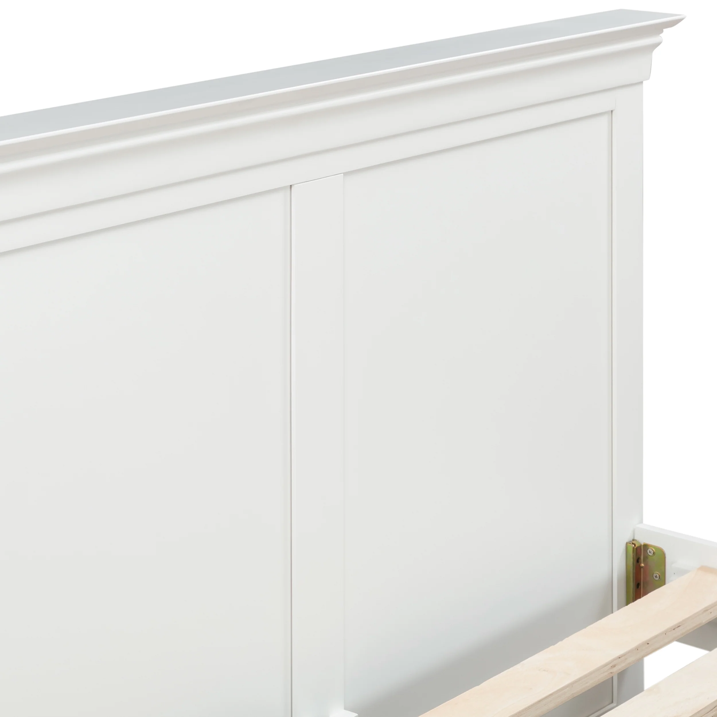Chantilly Warm White 4ft 6' Double Bed - Image 4