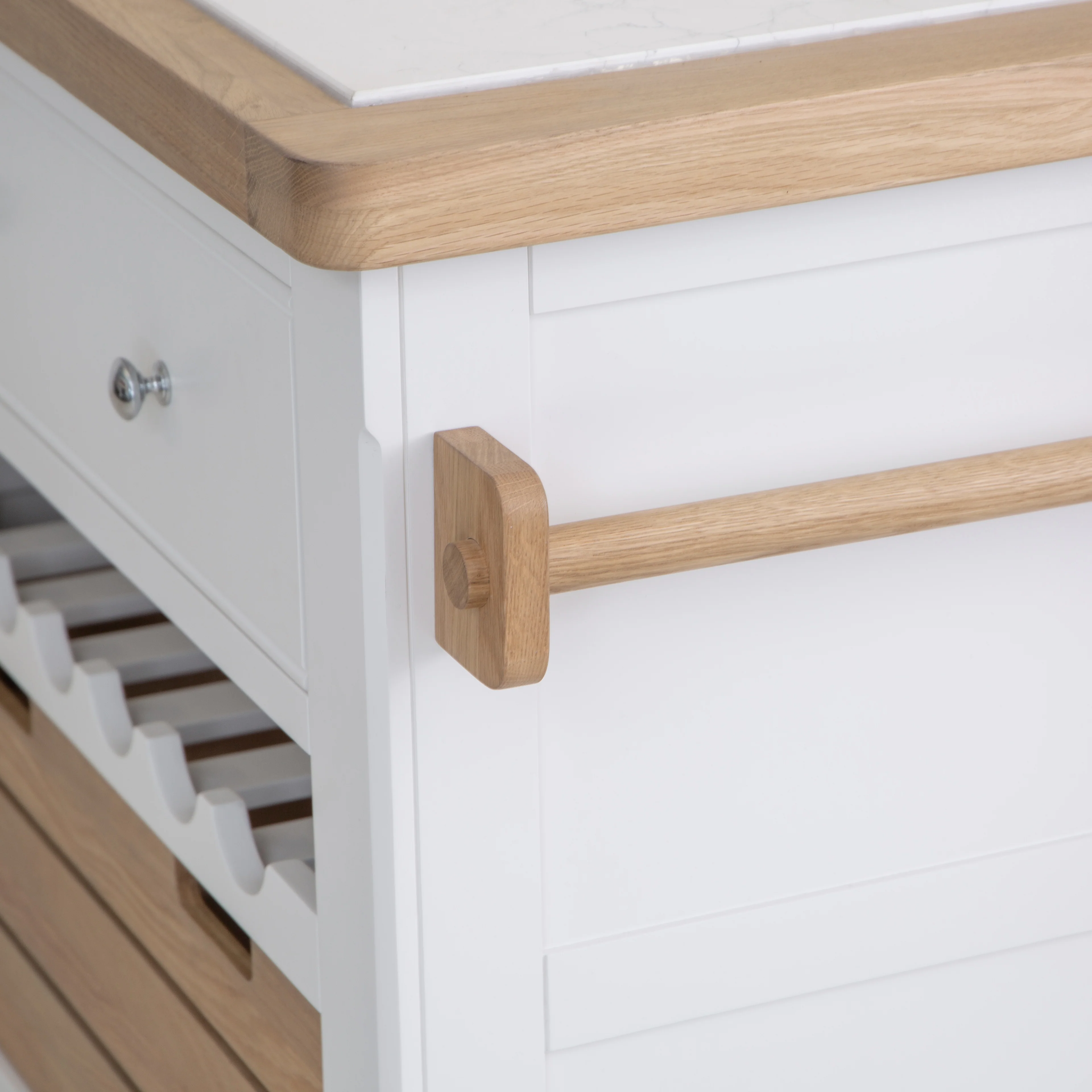 Clover Painted Small Kitchen Island - Image 7