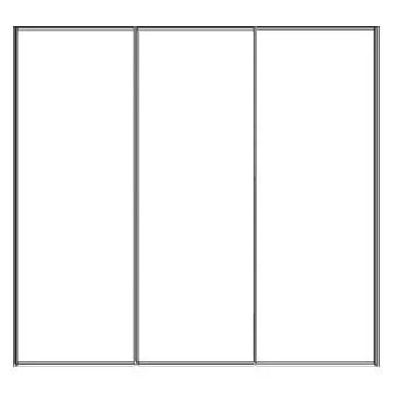 Miami Plus Wiemann 3 Door Sliding Wardrobe 280cm - Image 3