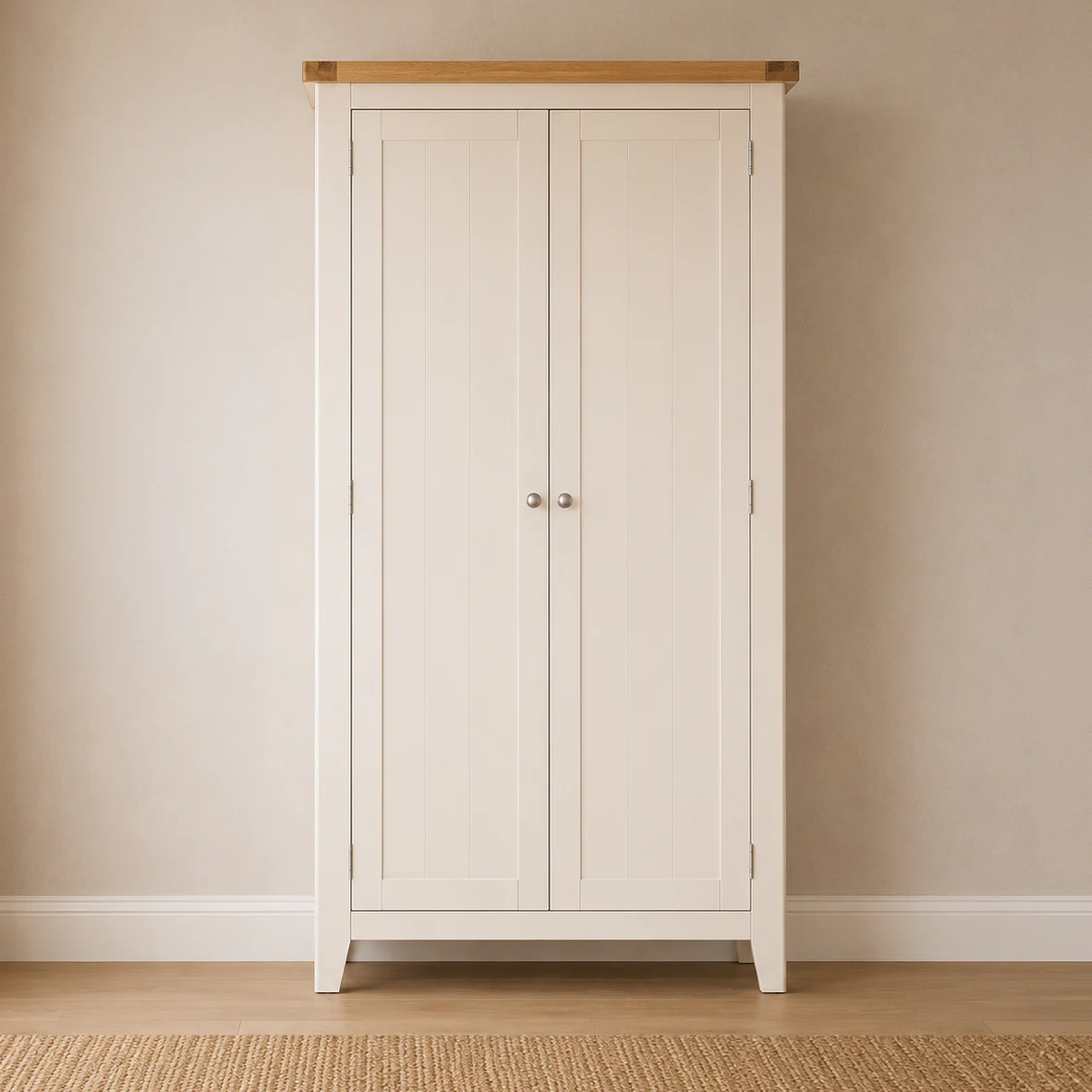 Gloucester Stone Full Hanging Wardrobe - Image 2