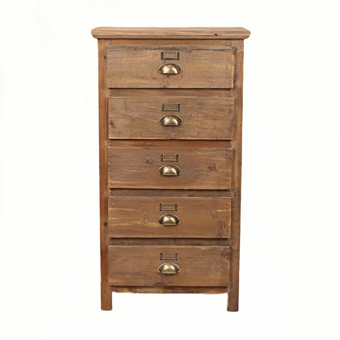 Heritage Natural 5 Drawer Tall Chest - Image 2