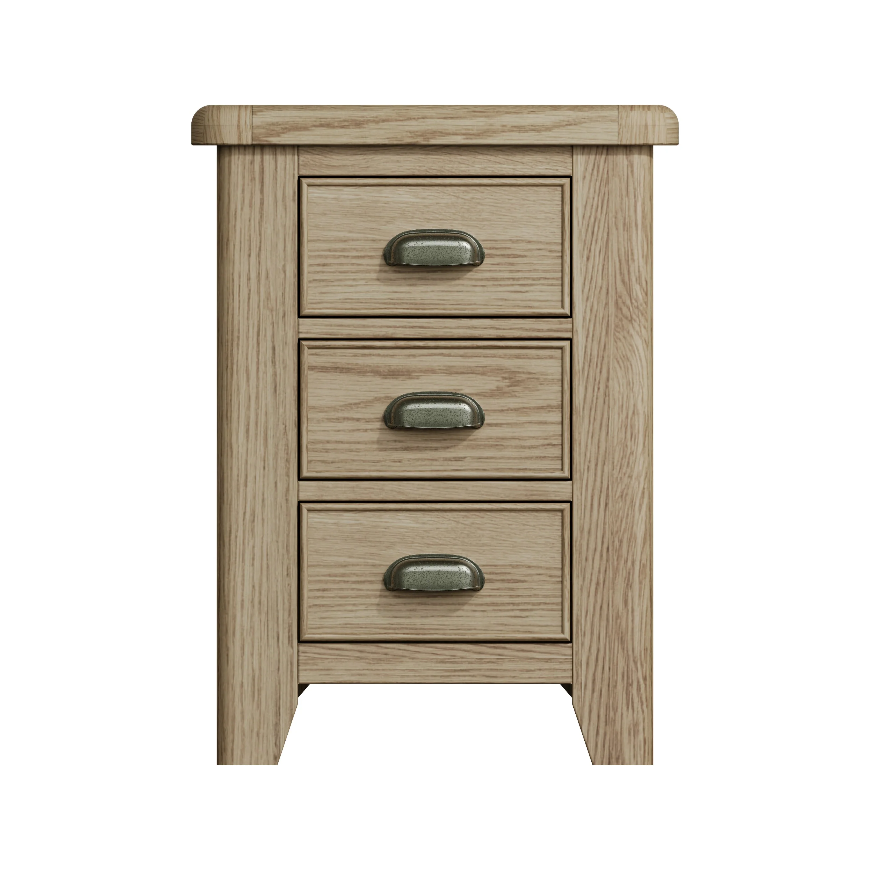Hove Smoked Oak Large Bedside Cabinet - Image 4
