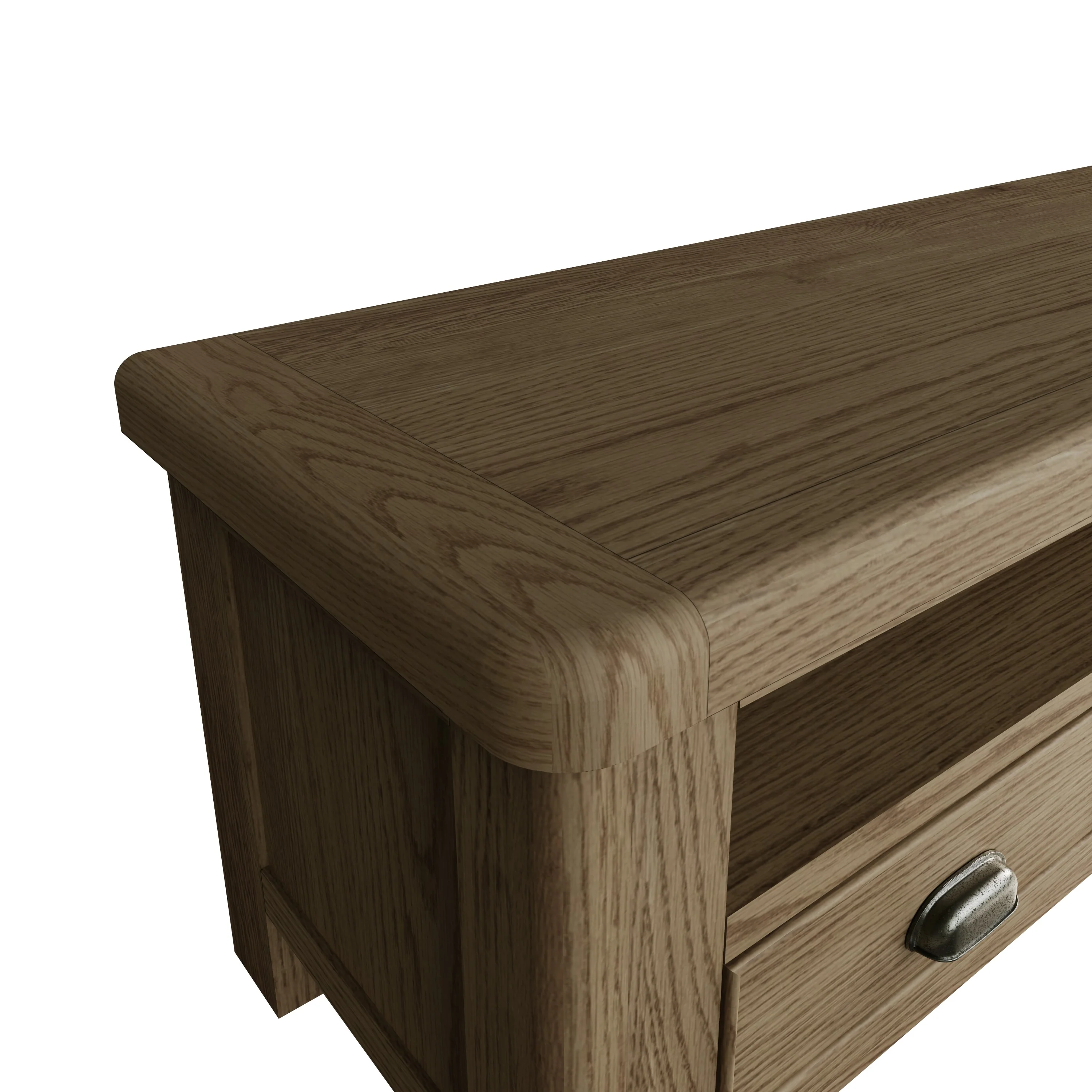 Hove Smoked Oak Large TV Unit - Image 7