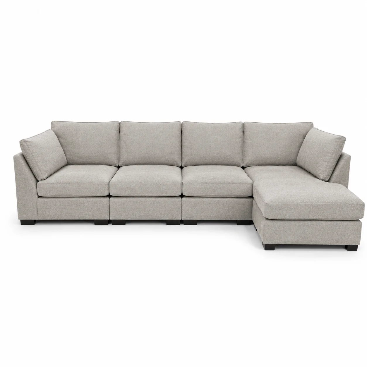 Knightsbridge Grey Full Corner Modular Sofa - Image 7