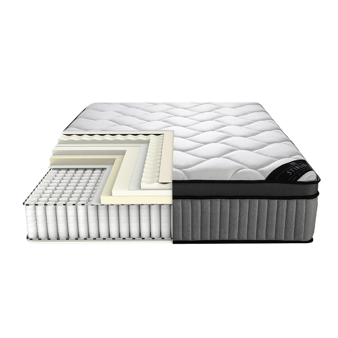 Loren Williams Stirling 1400 Pocket Spring King 5ft Mattress - Image 2
