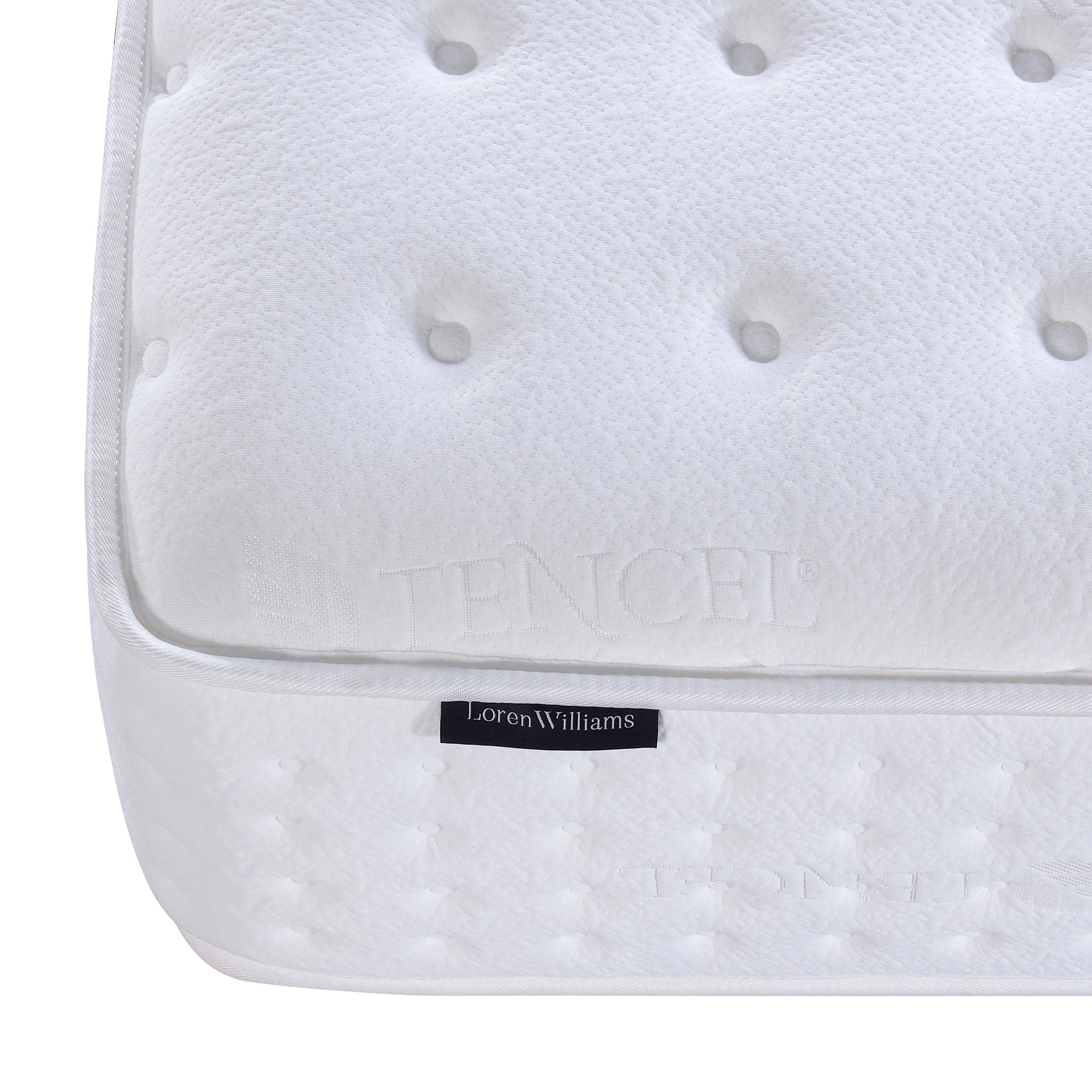 Loren Williams Tencel 1200 Pocket Spring Small Double 4ft Mattress - Image 3