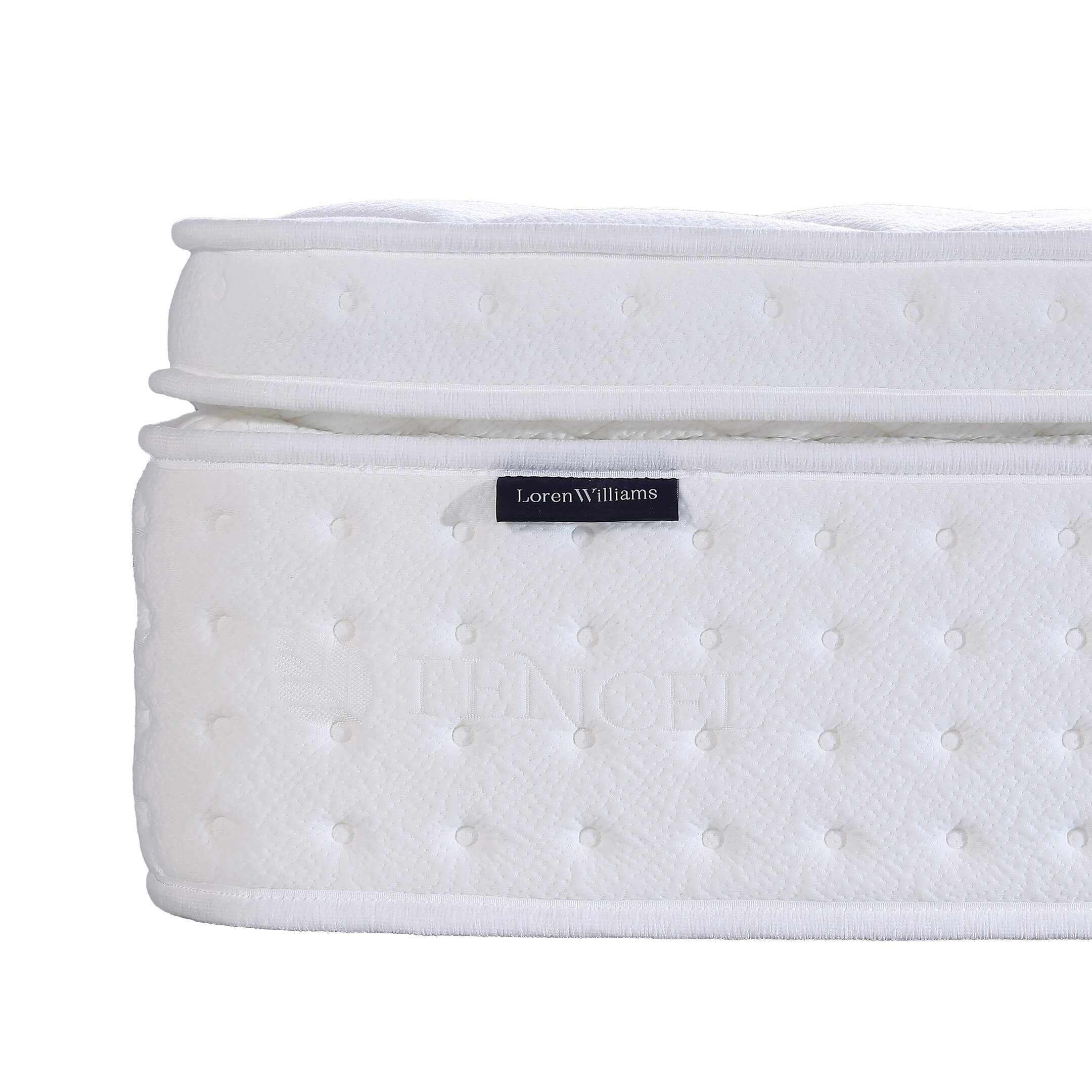 Loren Williams Tencel 2000 Pocket Spring Double 4ft 6' Mattress - Image 4