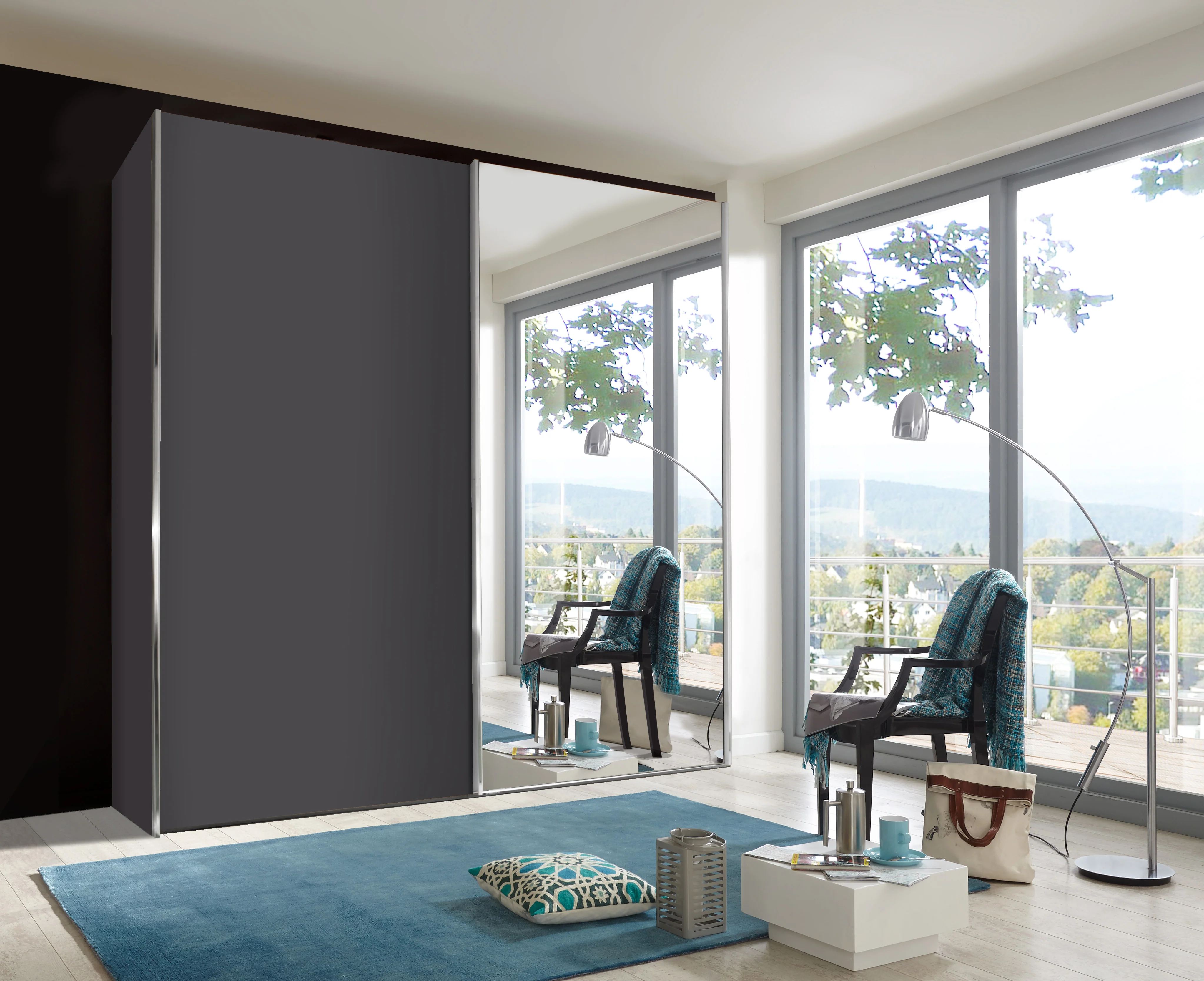 Miami Plus Wiemann 2 Door Sliding Wardrobe 150cm