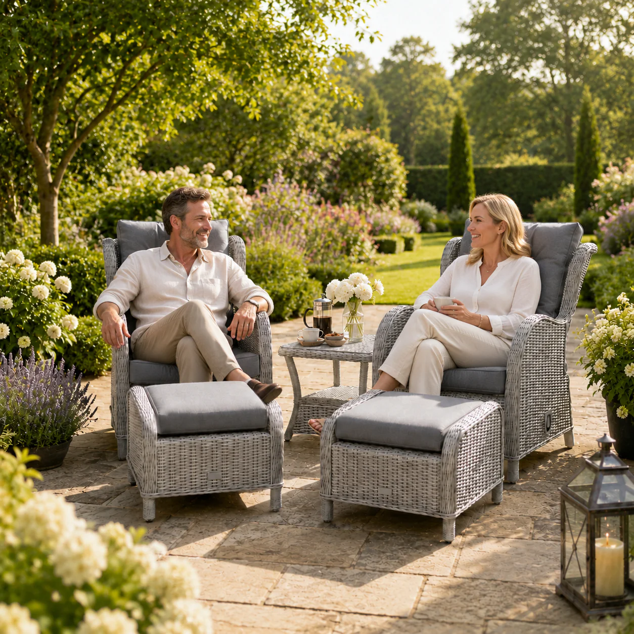 Nicholas Garden Reclining Lounge Companion Set - Image 2