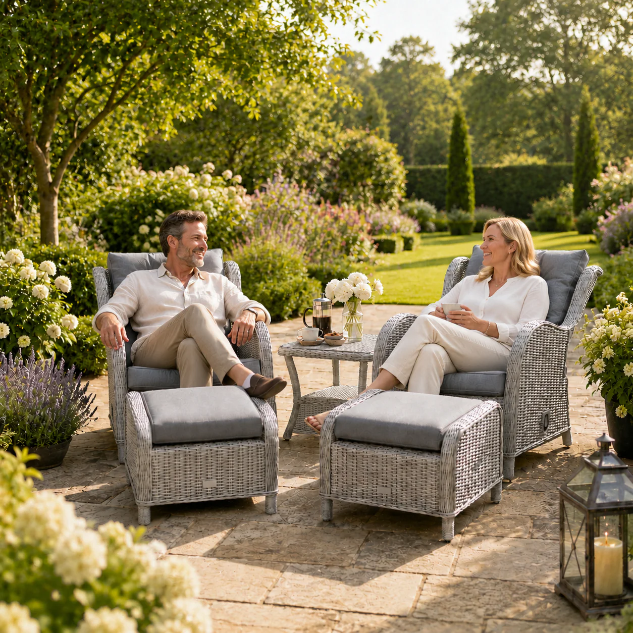 Nicholas Garden Reclining Lounge Companion Set - Image 3