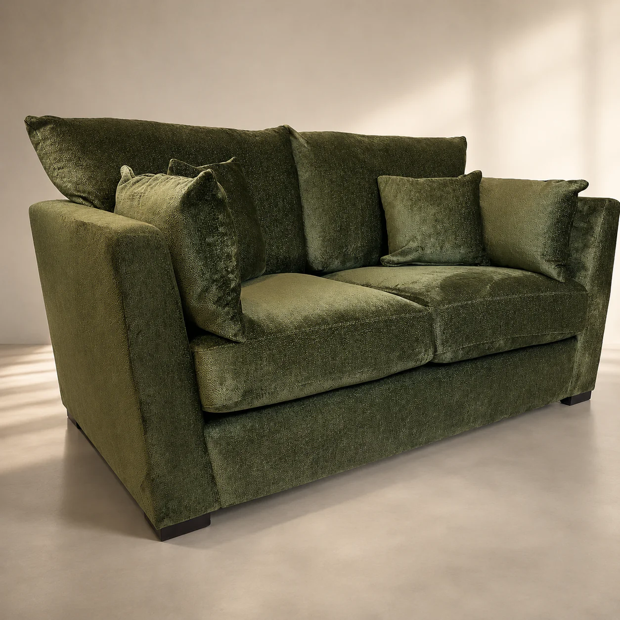 Oasis Olive 2 Seater Sofa - Image 3