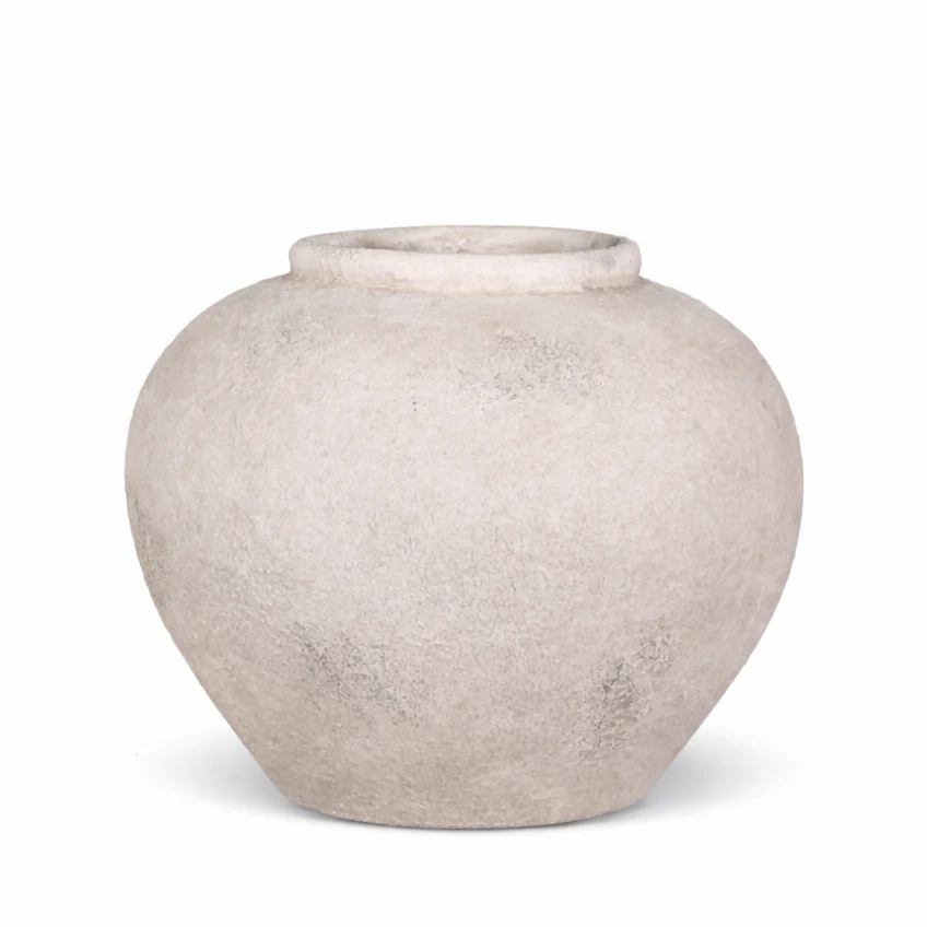 Small Antique Ceramic Vase - Image 2