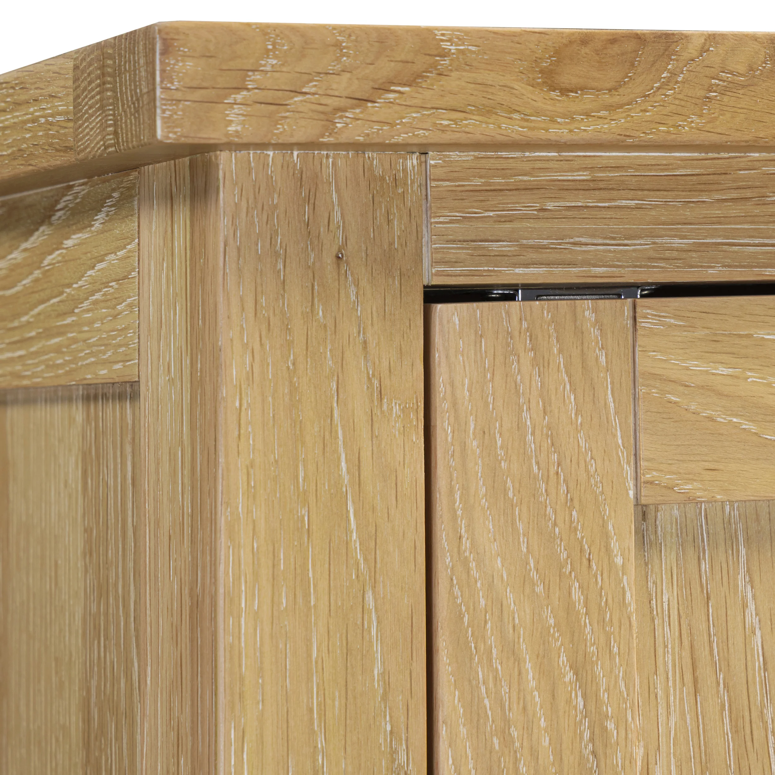 Westbrook Whitewash Oak Shaker Cupboard - Image 10