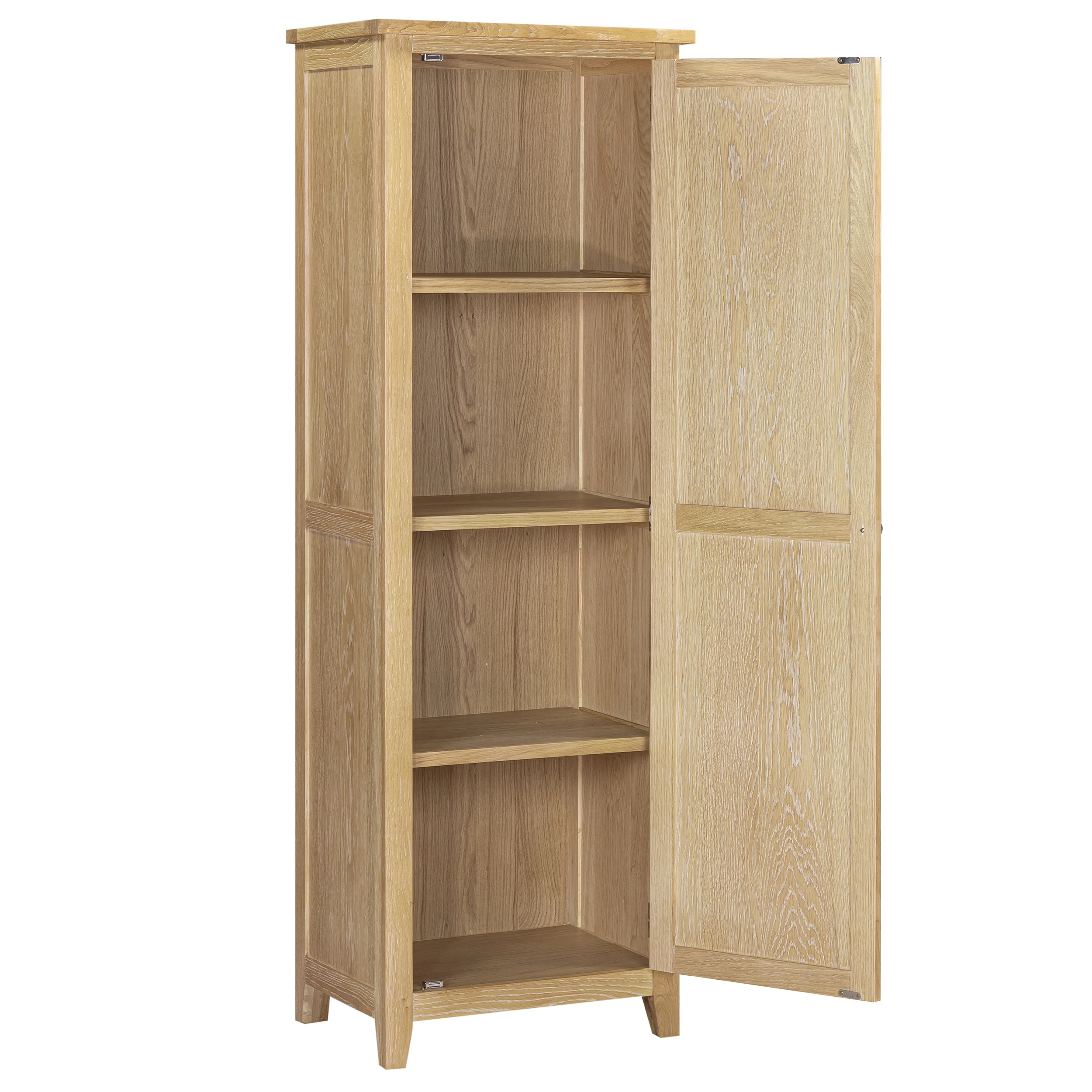 Westbrook Whitewash Oak Shaker Cupboard - Image 8