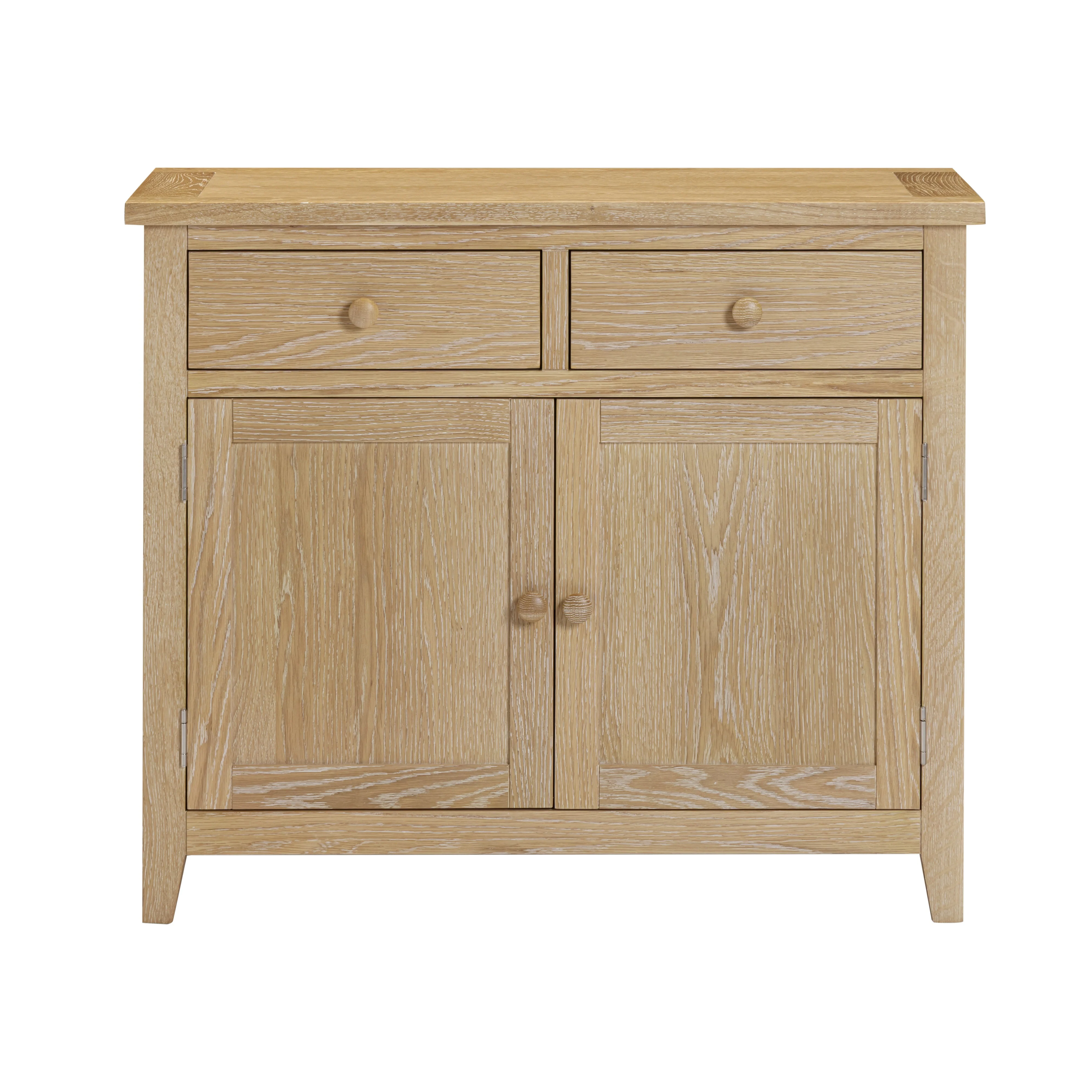 Westbrook Whitewash Oak Small Sideboard - Image 4